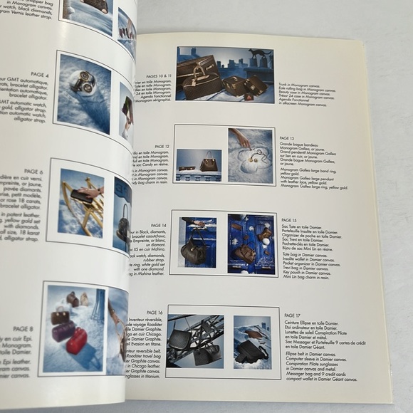 Luis Vuitton Vintage Rare Authentic Catalog Catalogue Holiday Mini 2008 - Picture 3 of 6